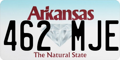 AR license plate 462MJE