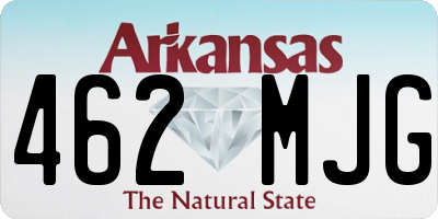 AR license plate 462MJG