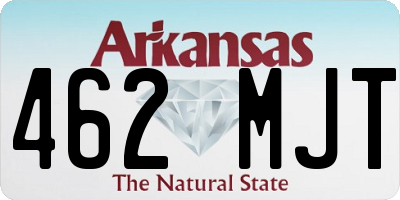 AR license plate 462MJT