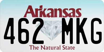 AR license plate 462MKG