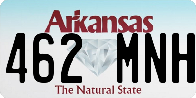 AR license plate 462MNH