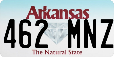 AR license plate 462MNZ