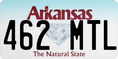 AR license plate 462MTL