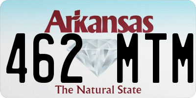 AR license plate 462MTM