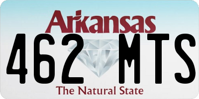 AR license plate 462MTS