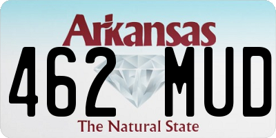 AR license plate 462MUD