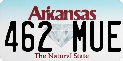 AR license plate 462MUE