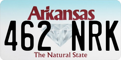 AR license plate 462NRK