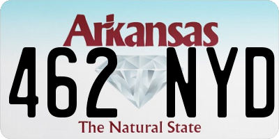 AR license plate 462NYD