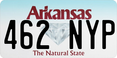 AR license plate 462NYP