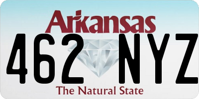 AR license plate 462NYZ
