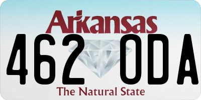 AR license plate 462ODA