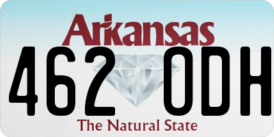 AR license plate 462ODH