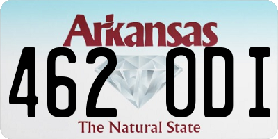 AR license plate 462ODI