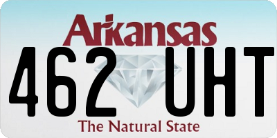AR license plate 462UHT