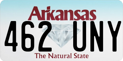 AR license plate 462UNY