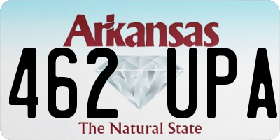 AR license plate 462UPA