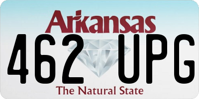 AR license plate 462UPG
