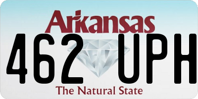 AR license plate 462UPH