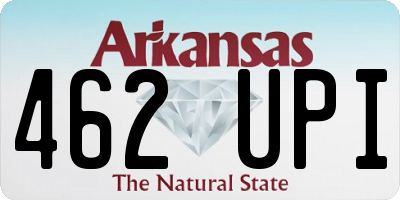 AR license plate 462UPI