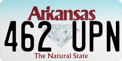 AR license plate 462UPN