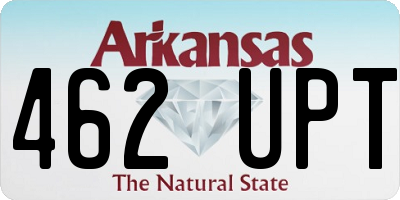 AR license plate 462UPT