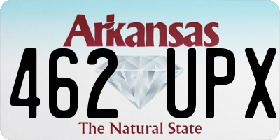 AR license plate 462UPX