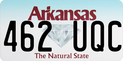 AR license plate 462UQC