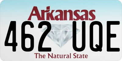 AR license plate 462UQE