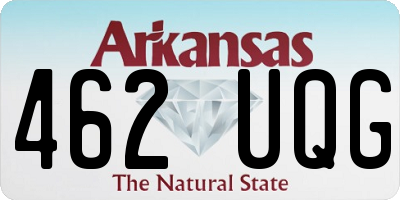AR license plate 462UQG