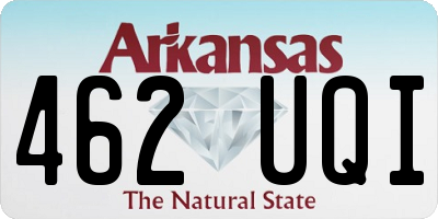AR license plate 462UQI