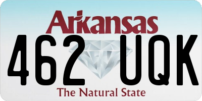 AR license plate 462UQK