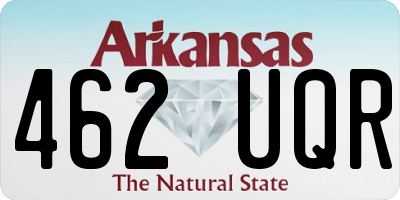 AR license plate 462UQR