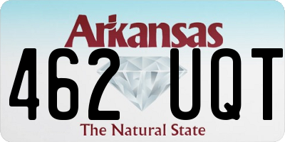 AR license plate 462UQT