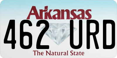 AR license plate 462URD