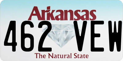 AR license plate 462VEW