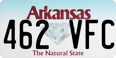 AR license plate 462VFC
