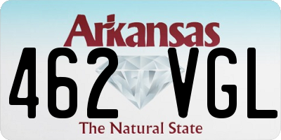 AR license plate 462VGL