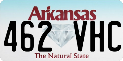 AR license plate 462VHC