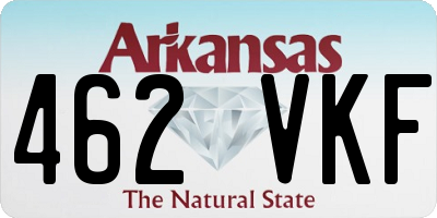 AR license plate 462VKF