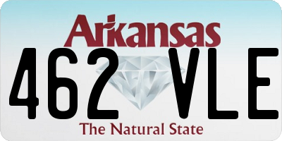 AR license plate 462VLE