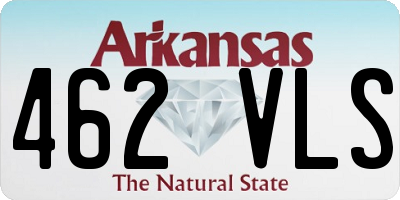 AR license plate 462VLS