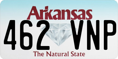 AR license plate 462VNP