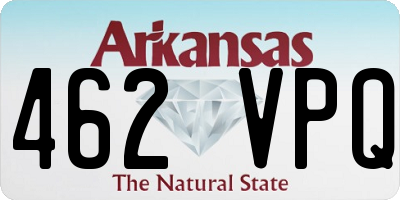 AR license plate 462VPQ