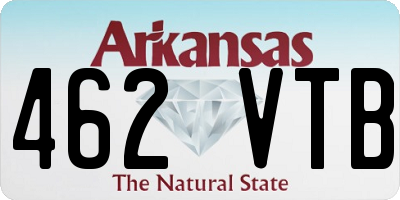 AR license plate 462VTB