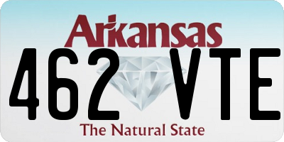AR license plate 462VTE