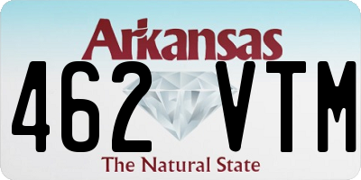 AR license plate 462VTM