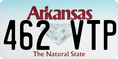 AR license plate 462VTP