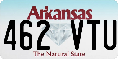 AR license plate 462VTU