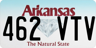 AR license plate 462VTV